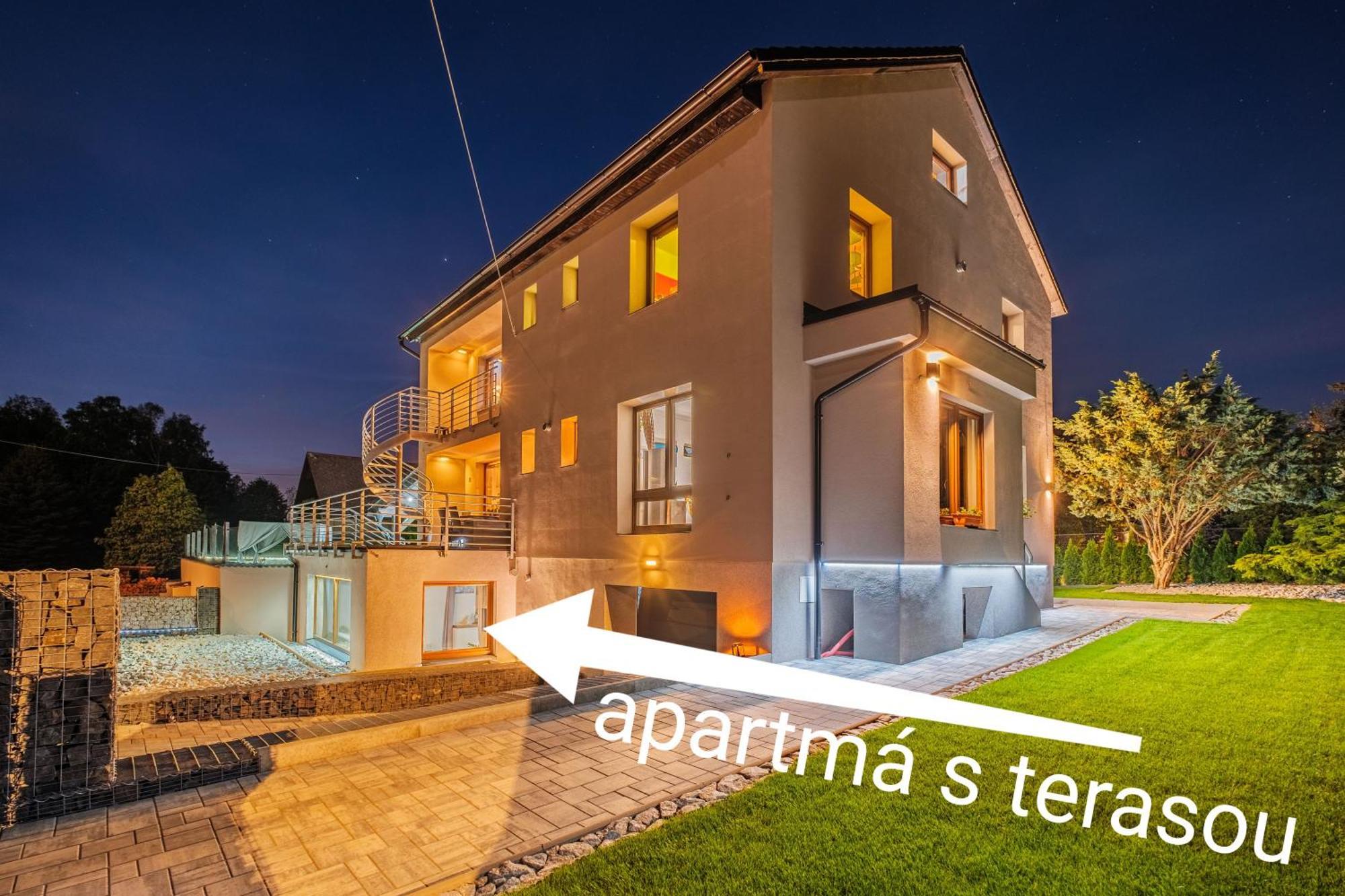 Apar7Man Jizerske Hory Apartment เฮนิเซ ภายนอก รูปภาพ